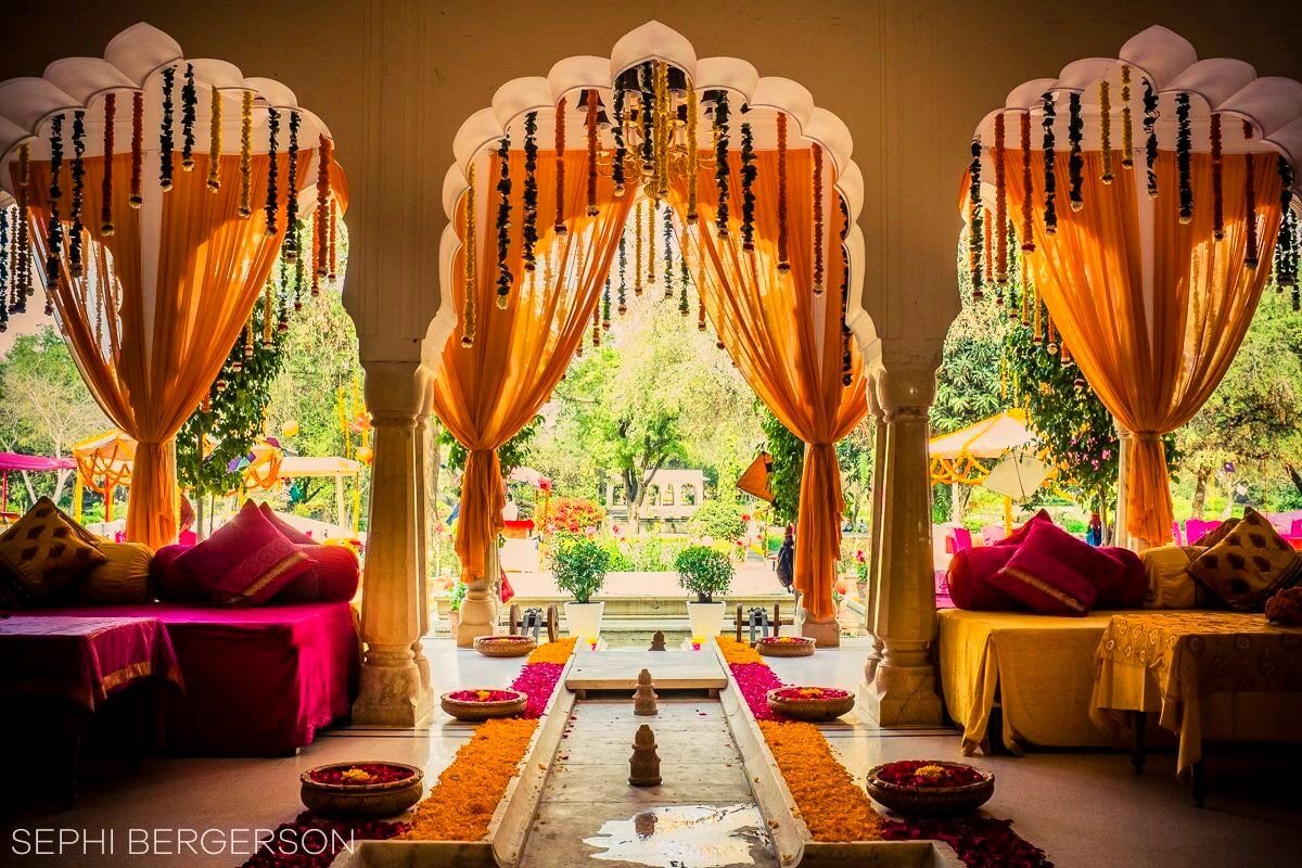 Jaipur Samode palace wedding